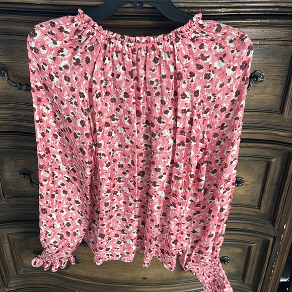Ramy Brook Floral Silk Blend Blouse - Size S - Picture 8 of 8